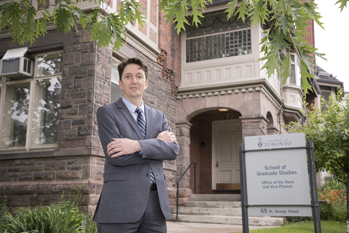 Joshua Barker, Dean, School of Graduate Studies and Vice-Provost, Graduate Research and Education 